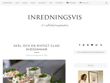 Tablet Screenshot of inredningsvis.se